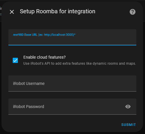 Adding the robot